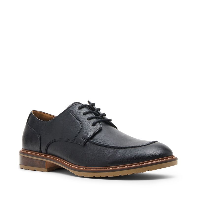 マデン レディース シューズ オックスフォード Madden MRARETY Mens Moc Toe Casual Dresshoes Black ブラック