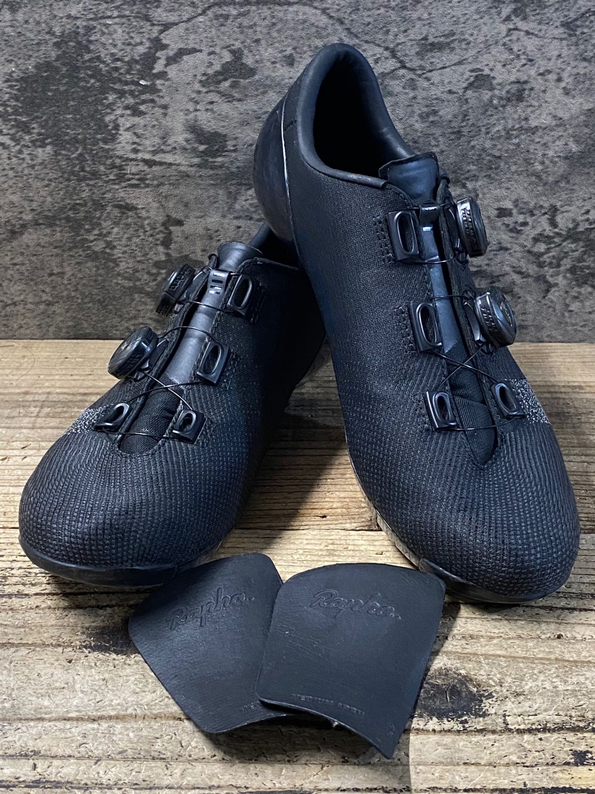 KD516 ラファ Rapha PRO TEAM SHOE ビンディングシューズ 黒 EU43 傷大