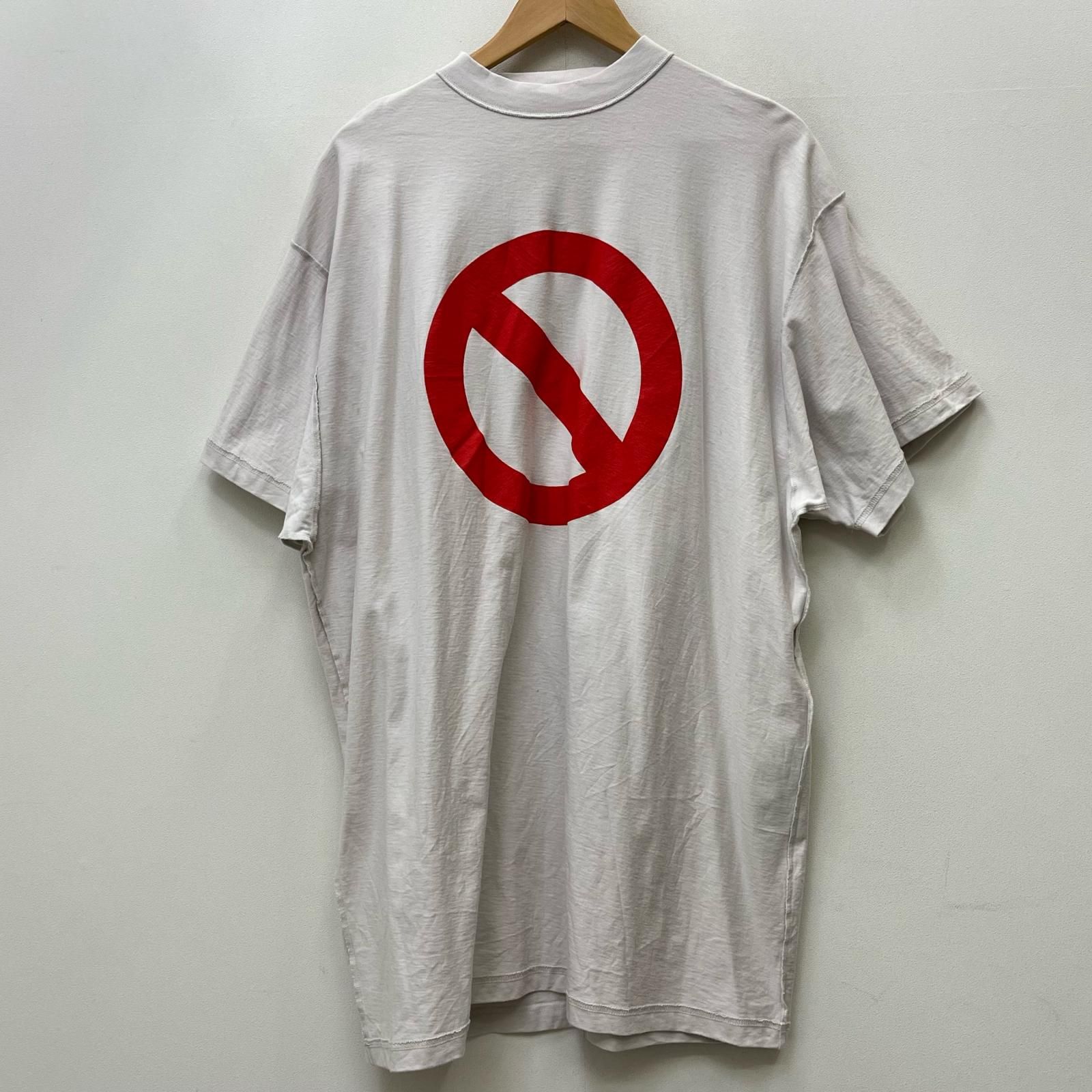 【加古川店】 中古 BALENCIAGA | バレンシアガ 半袖Ｔシャツ BFRND Series Inside-Out T-Shirt 787358 TQVG8 ホワイト サイズ：2 【108】
