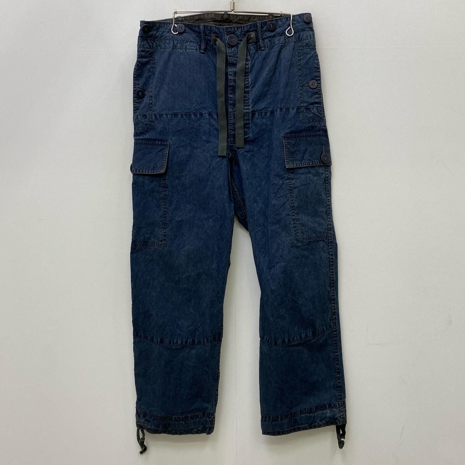【加古川店】 中古 RRL(RALPH LAUREN) | ダブルアールエルラルフローレン カーゴパンツ DAVLIN CARGO PANTS インディゴ サイズ：32 【107】