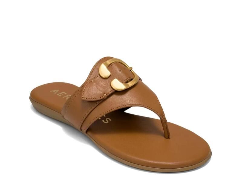 エアロソールズ レディース シューズ サンダル AerosolesGlitz Sandal Whiskey Cognac