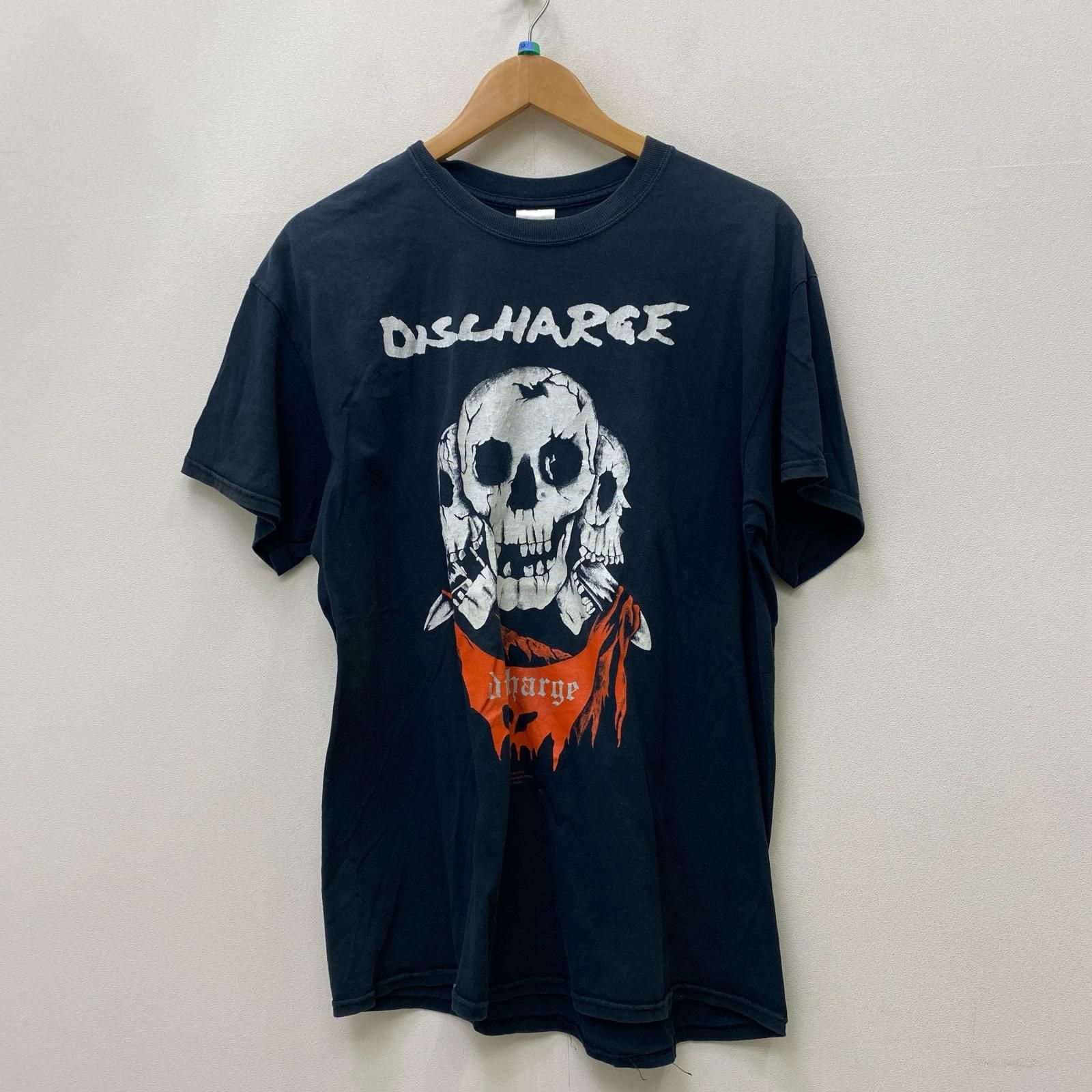 【加古川店】 中古 半袖Ｔシャツ DISCHARGE 03年Copyright ブラック サイズ：L 【101】