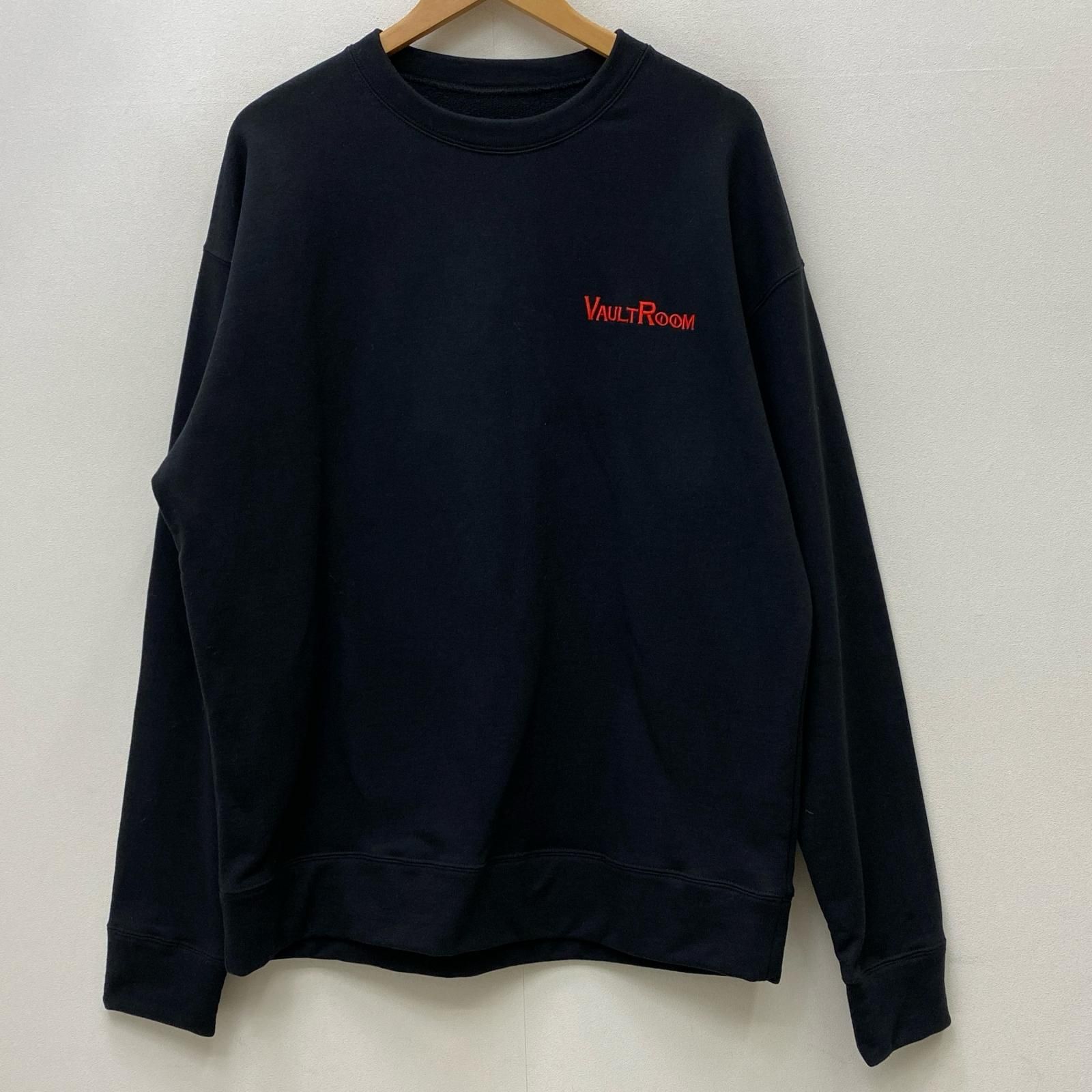 【加古川店】 中古 スウェット VR × Rathalos CREWNECK/VAULTROOM ブラック サイズ：L 【104】