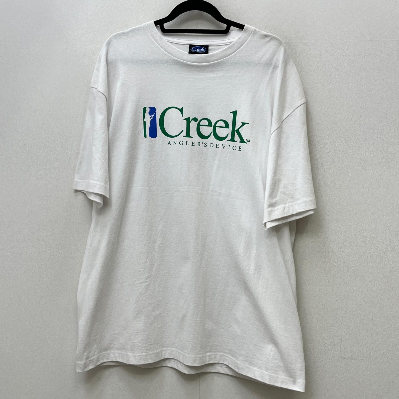 【加古川店】 中古 Creek Angler's Device | クリークアングラーズデバイス 半袖Ｔシャツ LOGO TEE ホワイト サイズ：XXL 【103】