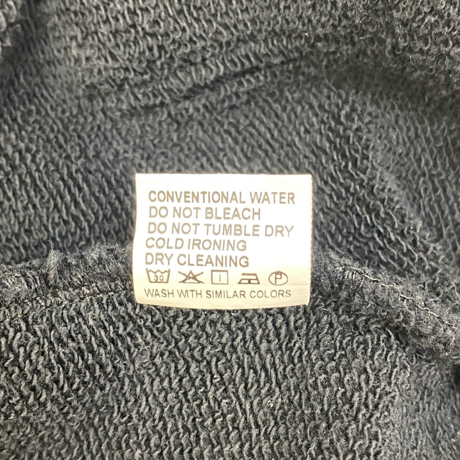 加古川店】 中古 パーカー plz make it ruins ブラック サイズ：S 