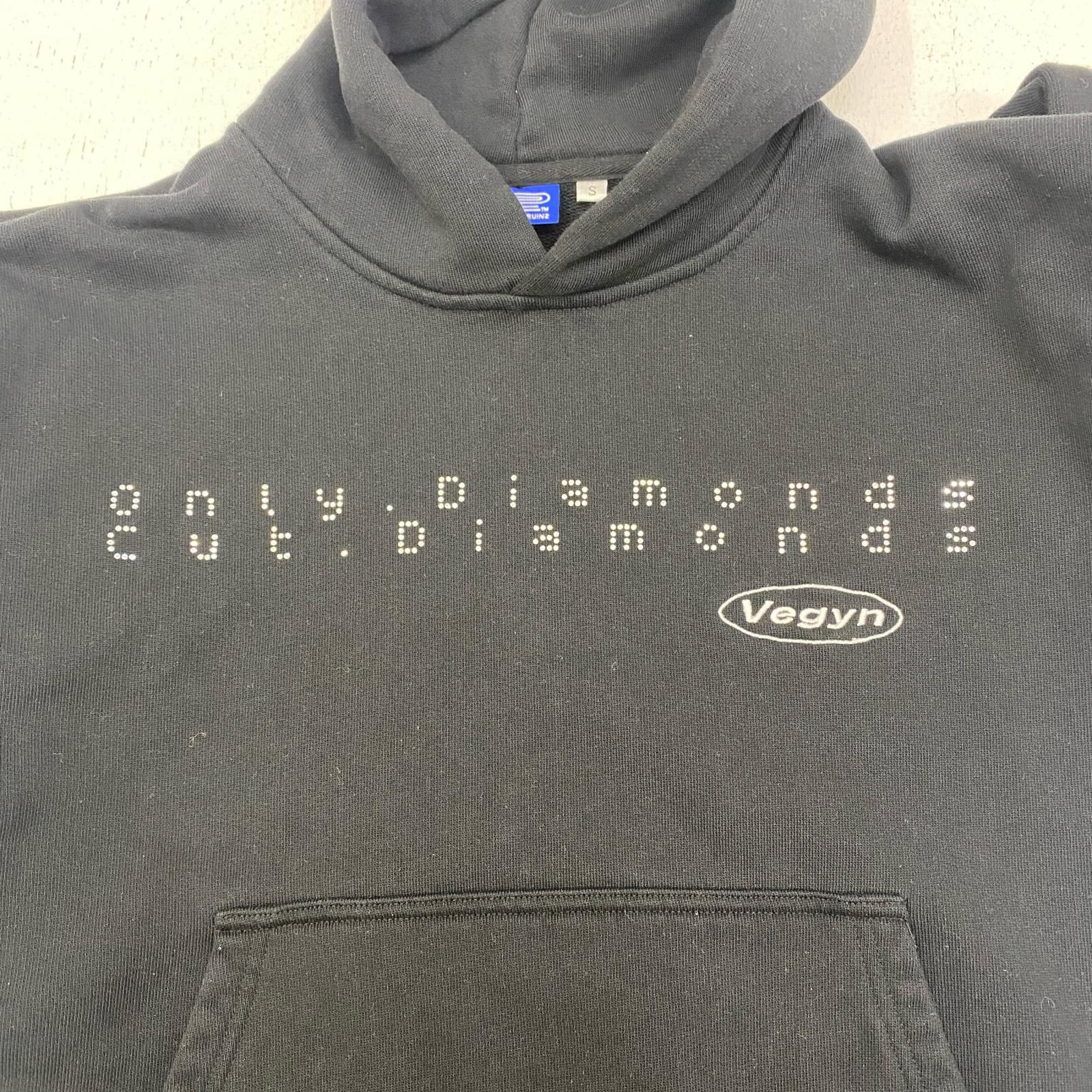 加古川店】 中古 パーカー plz make it ruins ブラック サイズ：S 