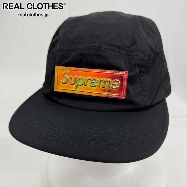【レアモデル】Supreme 17SS Iridescent Logo Camp Supreme/シュプリーム【17SS】Iridescent Logo Camp Cap/アイリ