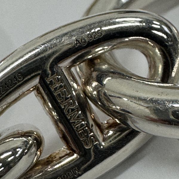 HERMES/エルメス シェーヌダンクル GM 13リンク チェーンブレスレット