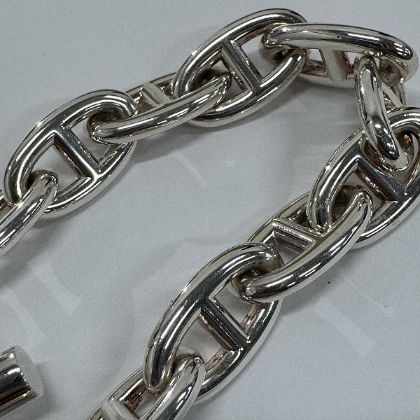HERMES/エルメス シェーヌダンクル GM 13リンク チェーンブレスレット