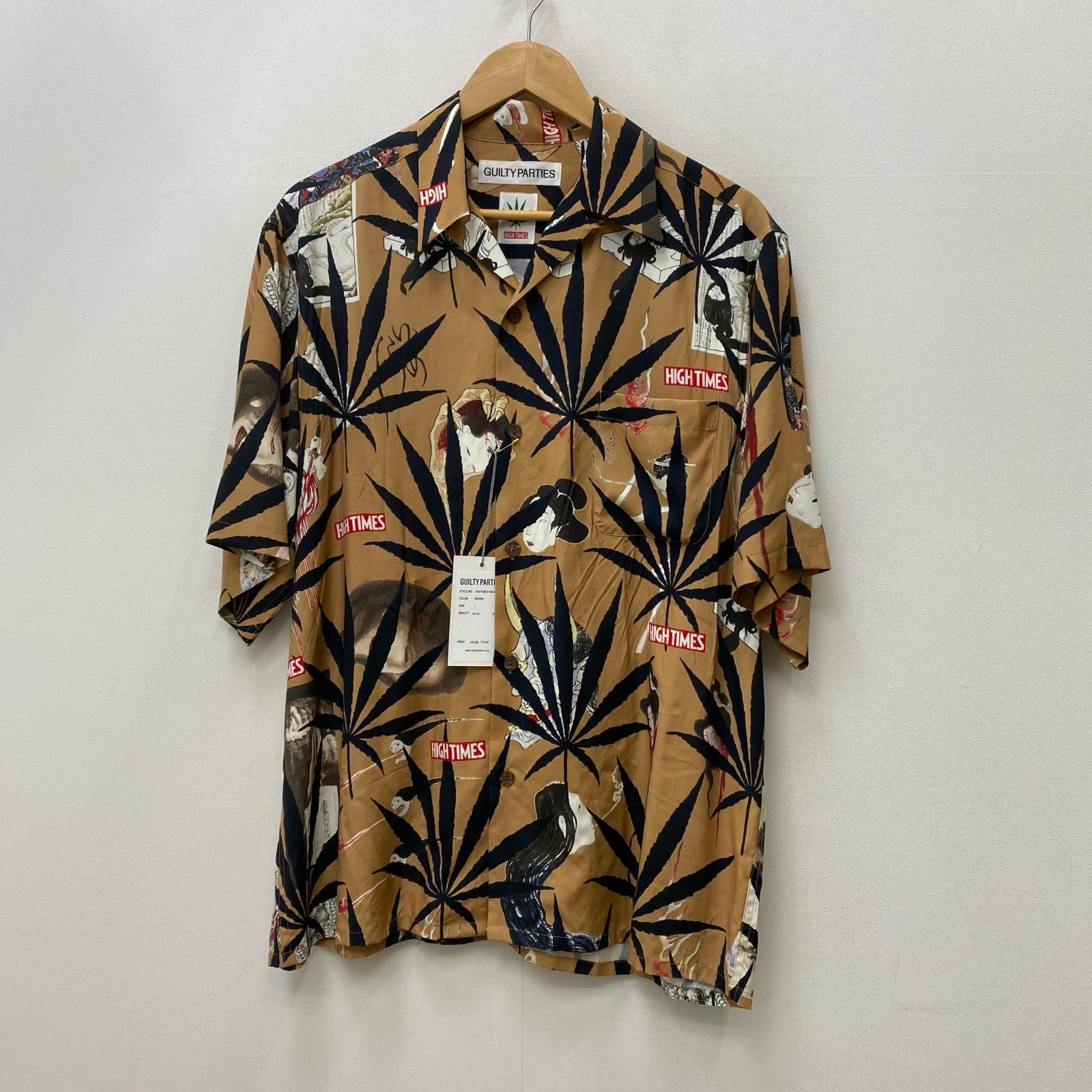 【加古川店】 中古 WACKOMARIA | ワコマリア 半袖シャツ HAWAIIAN SHIRT ( TYPE-2 ) HIGHTIMES-WM-HI06 サイズ：L 【104】