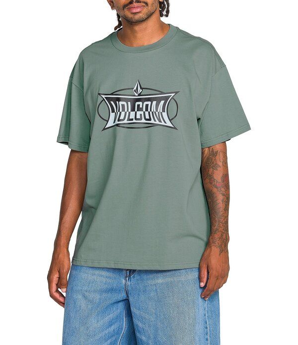 ボルコム メンズ トップス シャツ ロゴ Volcom Duster Logo Short Sleeve TShirtradewinds