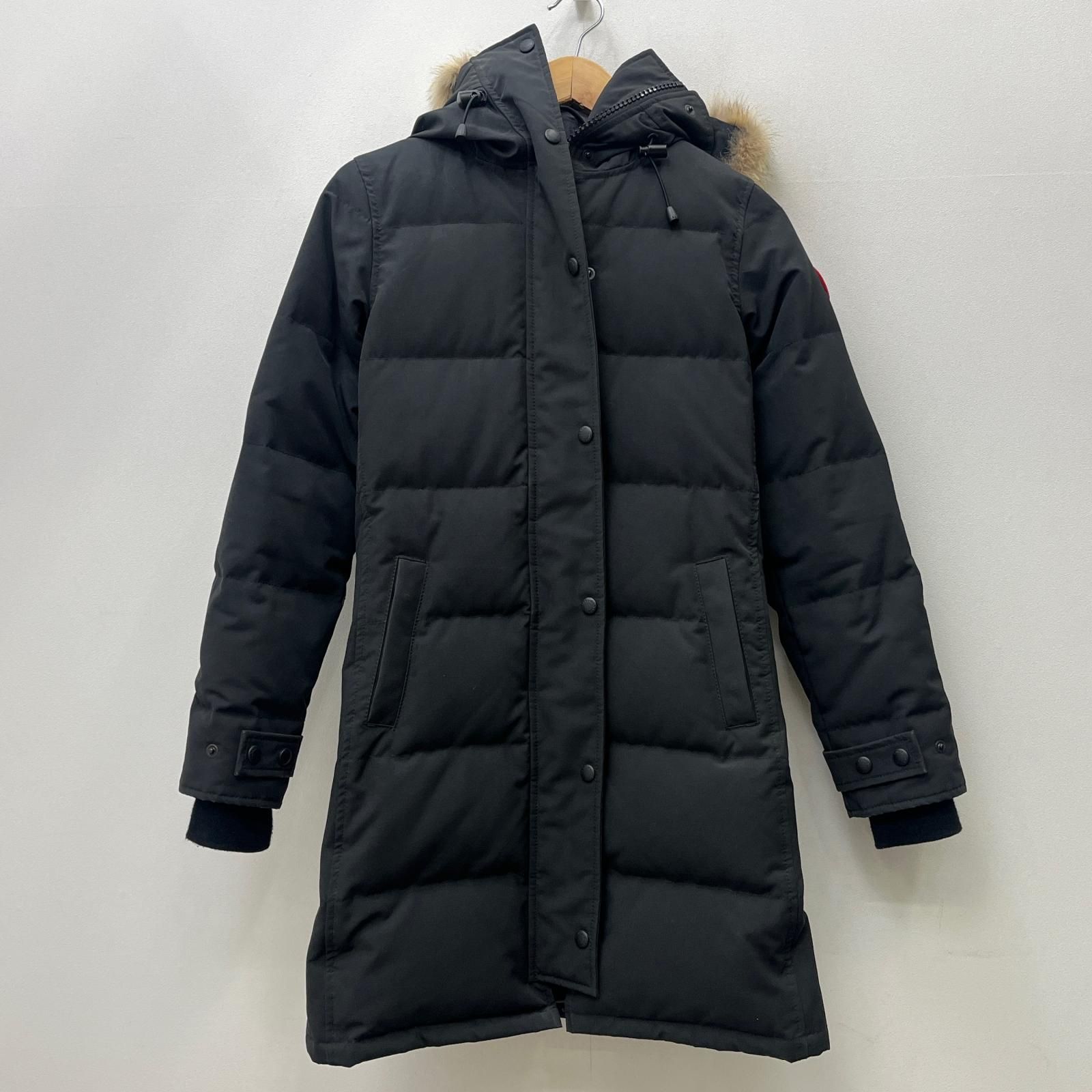 【加古川店】 中古 CANADA GOOSE | カナダグース ダウンジャケット SHELBURNE PARKA 3802L ブラック 【112】