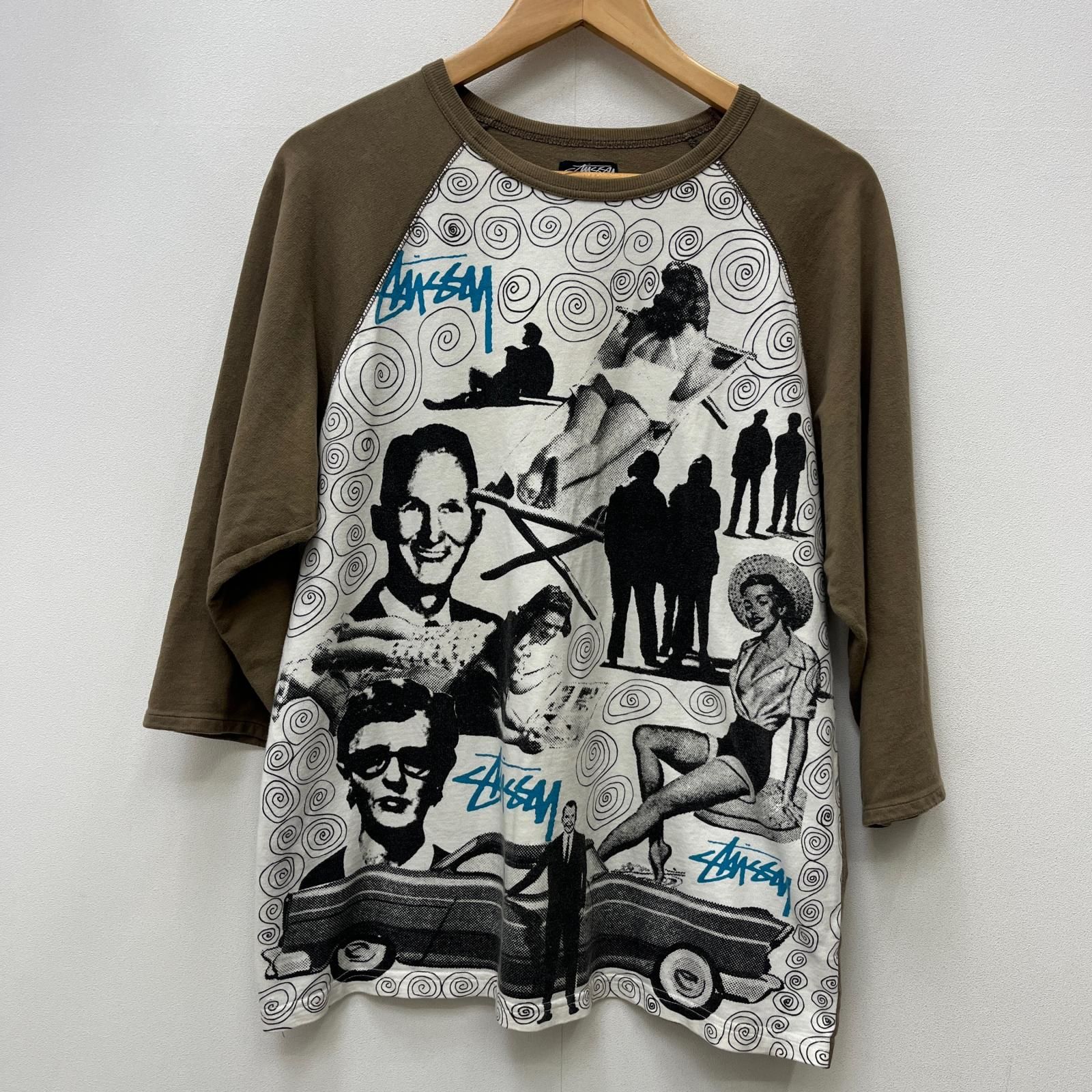 【加古川店】 中古 STUSSY | ステューシー 半袖Ｔシャツ VINTAGE PHOTO TEE:ALL OVER PRINT マルチカラー サイズ：M 【103】