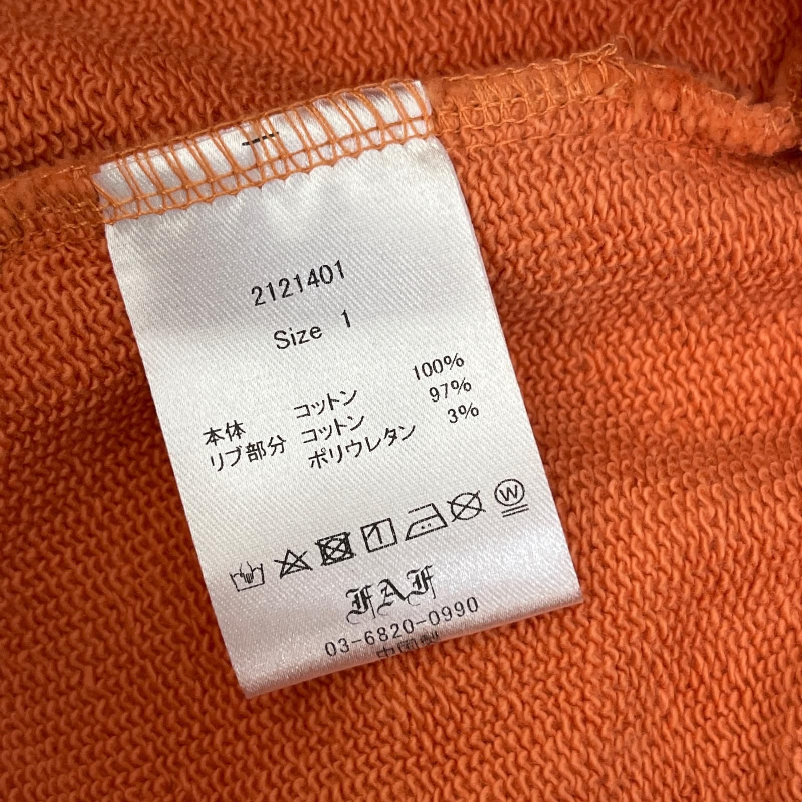 加古川店】 中古 パンツ FAF/Aged Baggy Sweat Pants 2121401 オレンジ