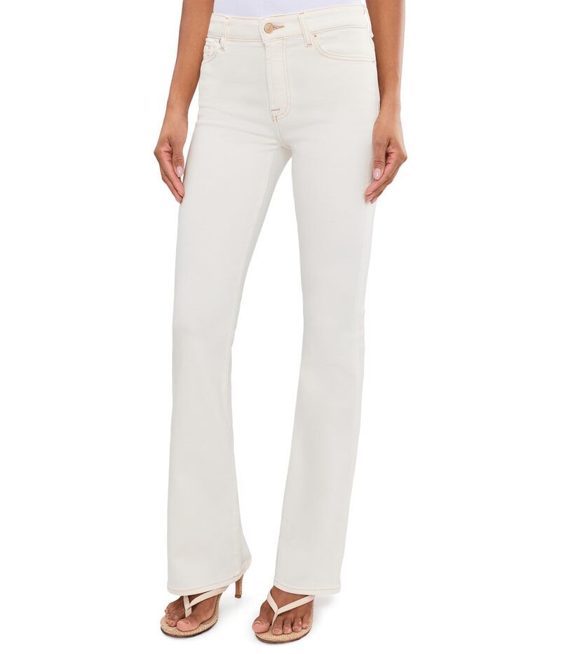 セブンフォーオールマンカインド レディース ボトムス デニムパンツ ブーツカット ブーツ 7 For All Mankind The Leggy Bootcut in Sugar
