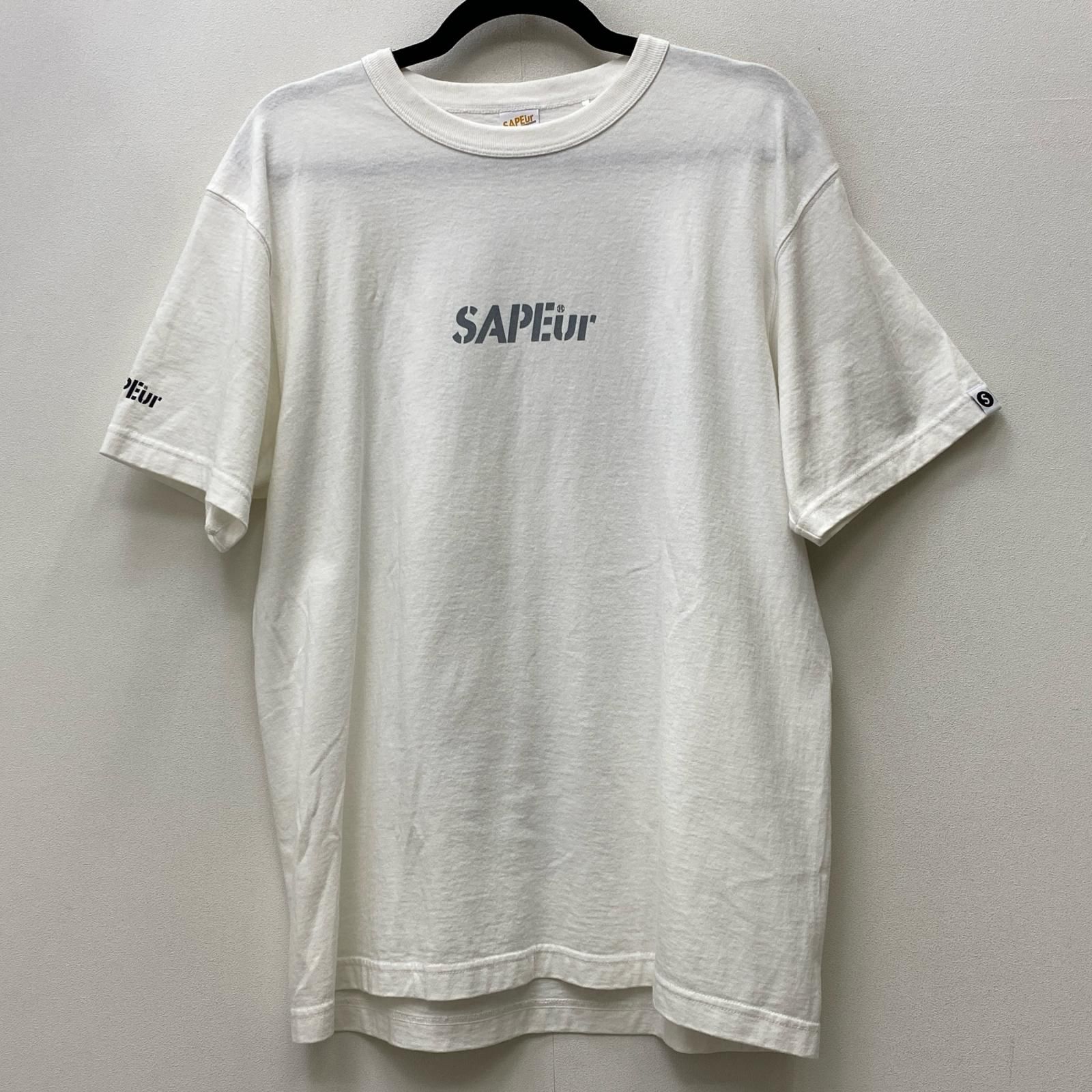 【加古川店】 中古 SAPEur | サプール 半袖Ｔシャツ GEORGETOWN S/S TEE ホワイト サイズ：M 【103】