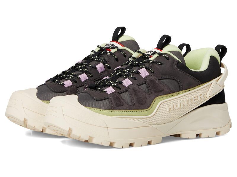ハンター レディース シューズ サンダル Hunter Nicia BlackWhite Suede Multi ホワイト