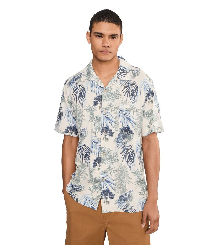 トッミーバハマ メンズ トップス シャツ Tommy Bahama Vista Mar Bravo Beach Camp Starbright