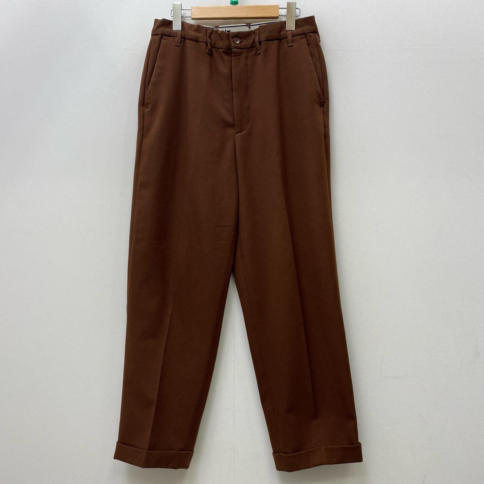 【加古川店】 中古 WESTOVERALLS | ウエストオーバーオールズ その他ボトムス GOOD FIT TROUSERS 20FWPT01 ブラウン 【107】