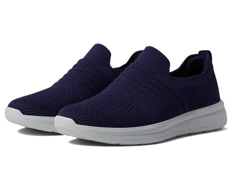 クラークス レディース シューズ スニーカー Clarks Ezera Walk Dark Navy Knit ネイビー