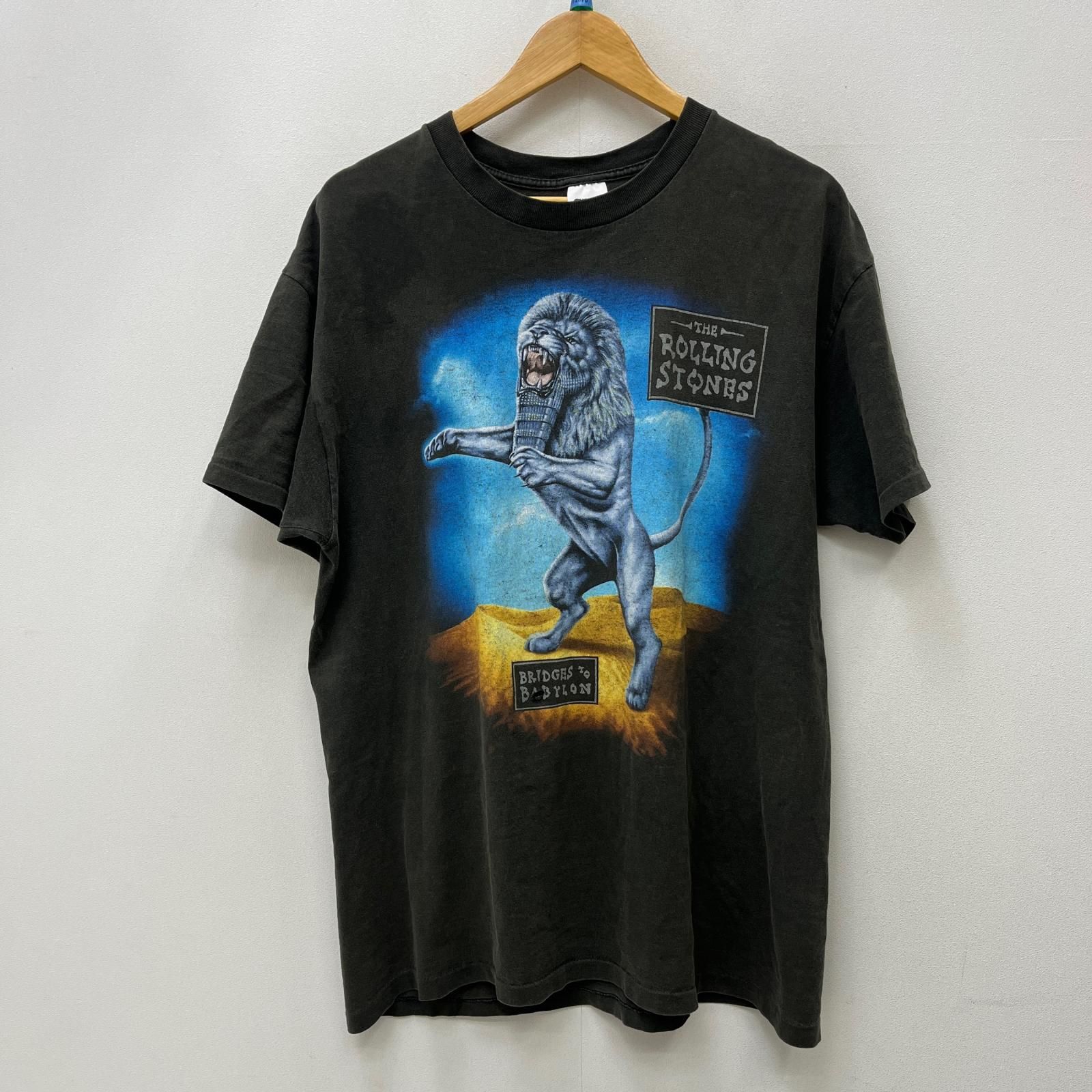 【加古川店】 中古 半袖Ｔシャツ rollingstone's BridgestoBaby worldtour 1997/1998 ブラック サイズ：XL 【101】