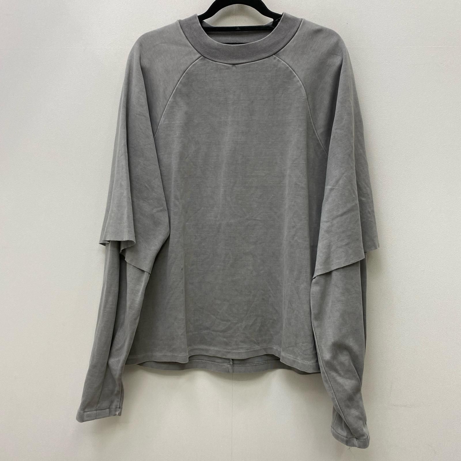 【加古川店】 中古 スウェット Raglan Layered Long Sleeve 75-14-0065-428 グレー サイズ：S 【102】