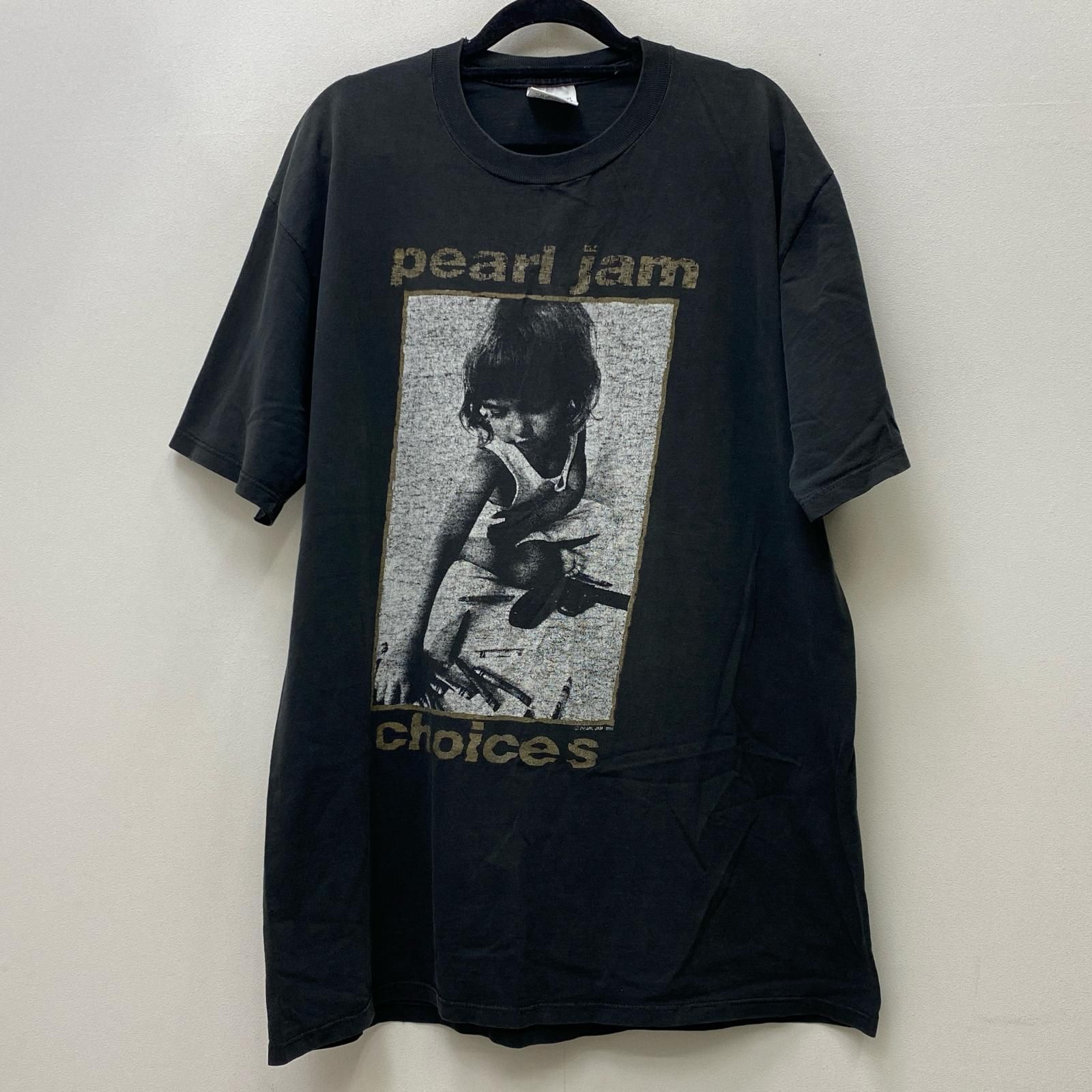 【加古川店】 中古 半袖Ｔシャツ PEARL JAM CHOICES S/S TEE ブラック サイズ：XL 【101】