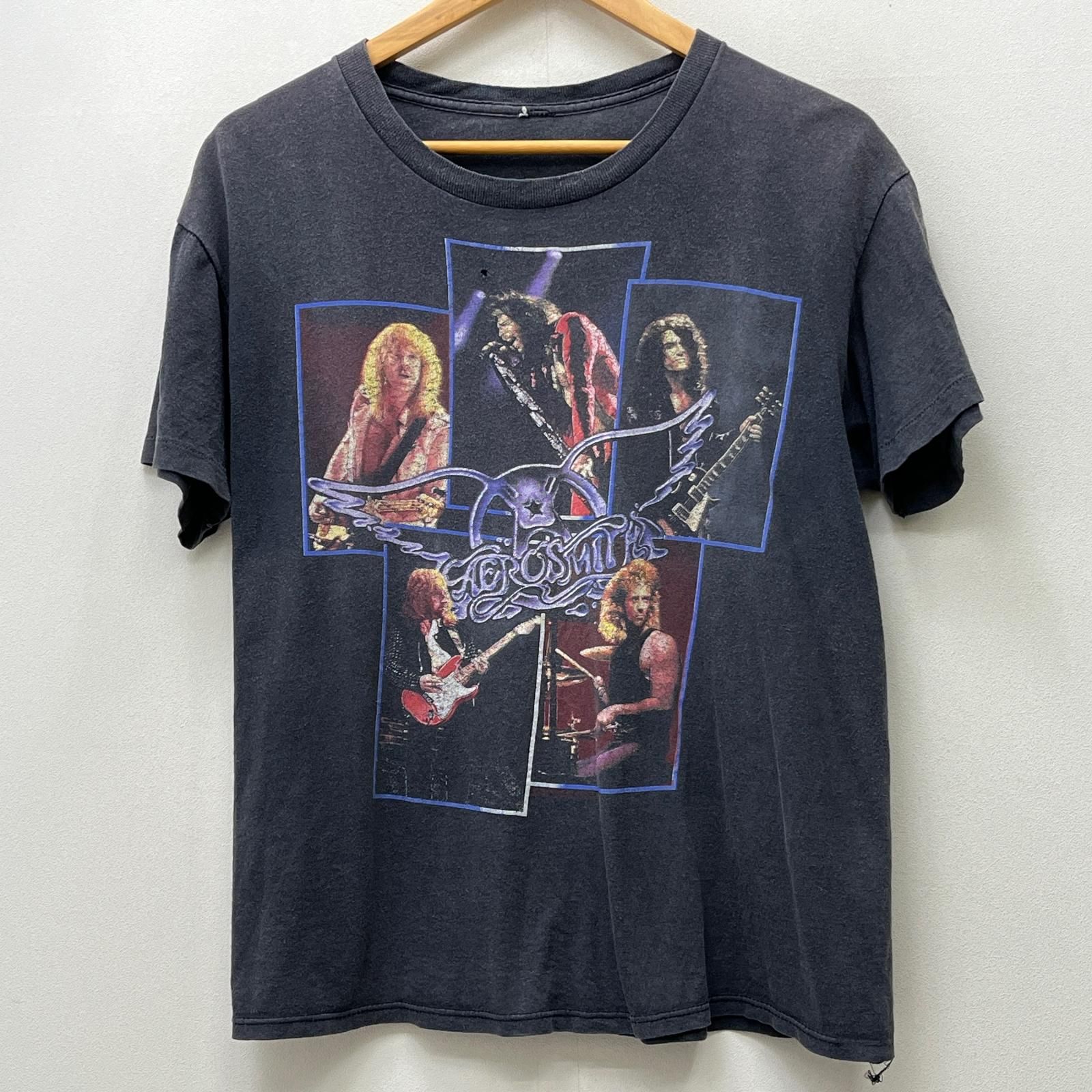 【加古川店】 中古 半袖Ｔシャツ aero smith/pump tour 1990 ブラック 【101】