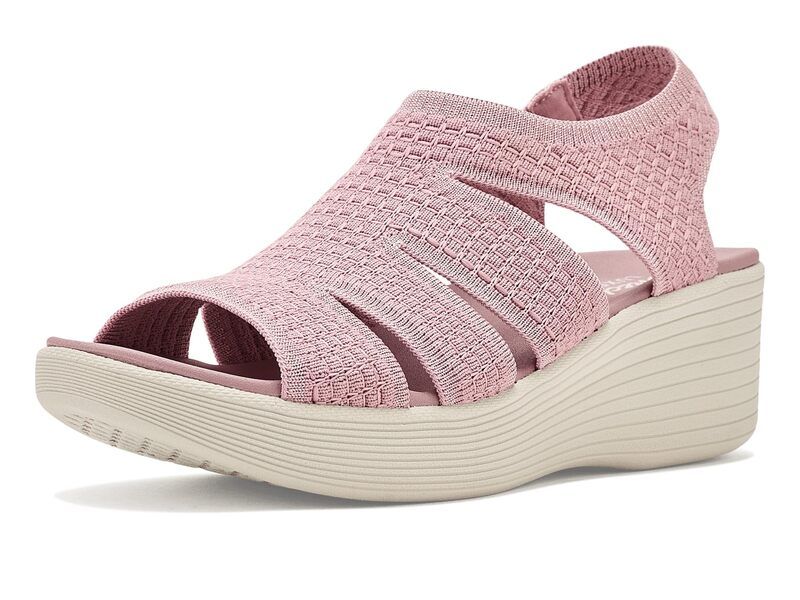 スケッチャーズ レディース シューズ ヒール Skechers Parallelite Dreammaker Dark Rose
