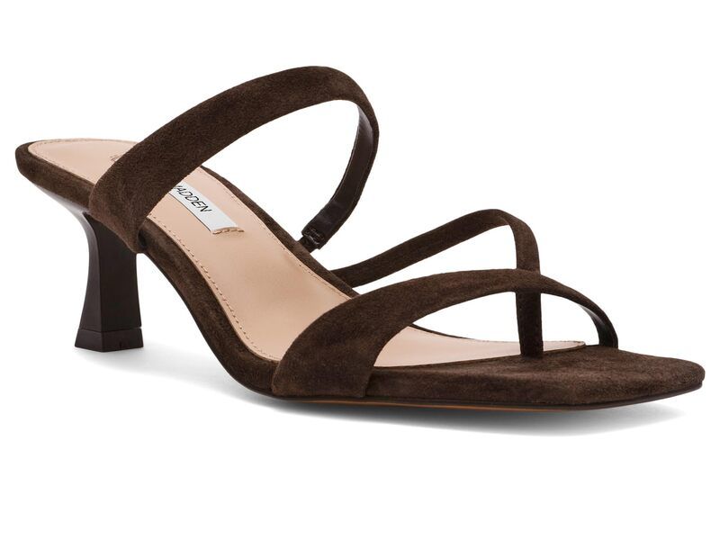 スティーブ マデン レディース シューズ ヒール Steve Madden Ajay Brown Suede ブラウン