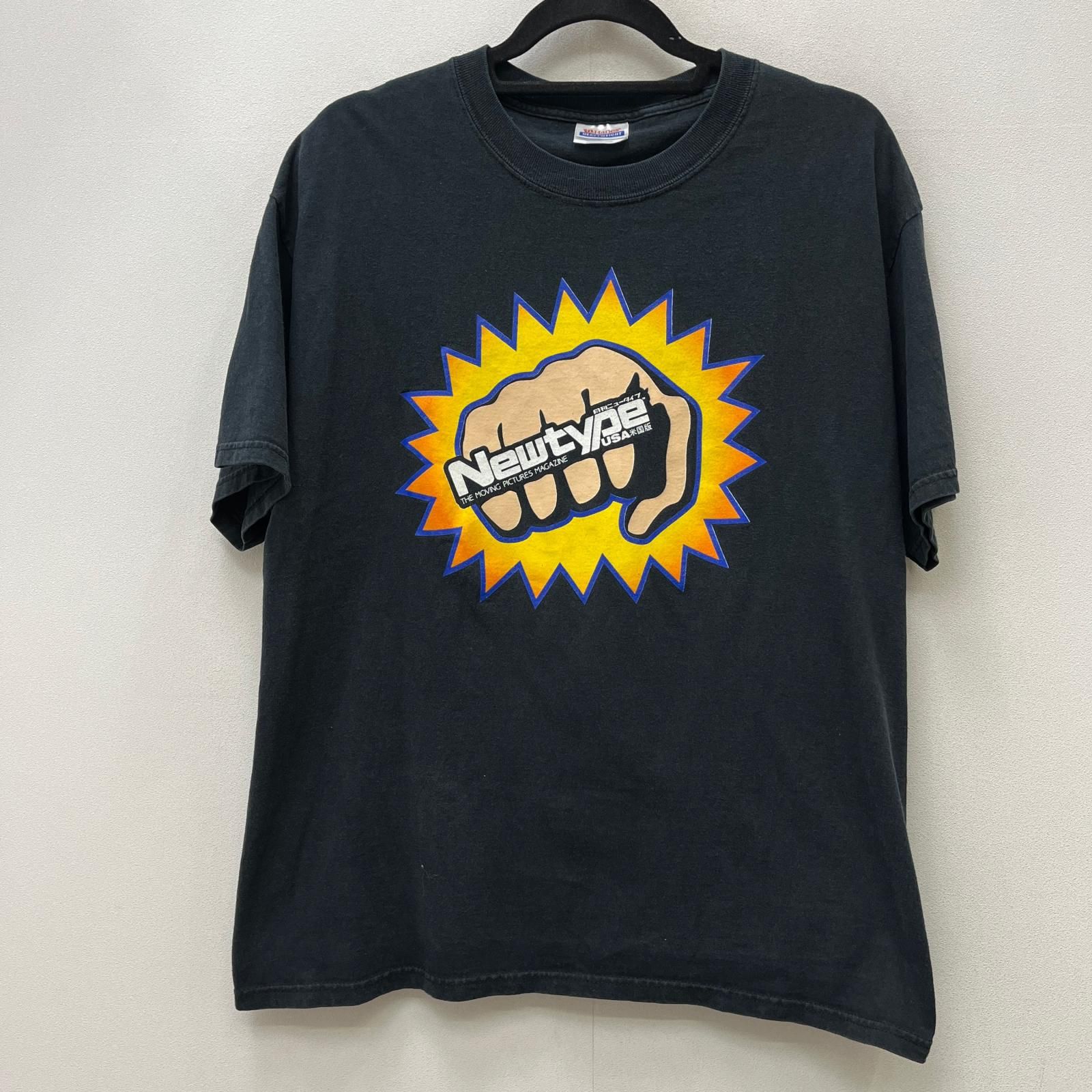 【加古川店】 中古 半袖Ｔシャツ 月刊ニュータイプ USA版 T-shirt ブラック サイズ：L 【101】