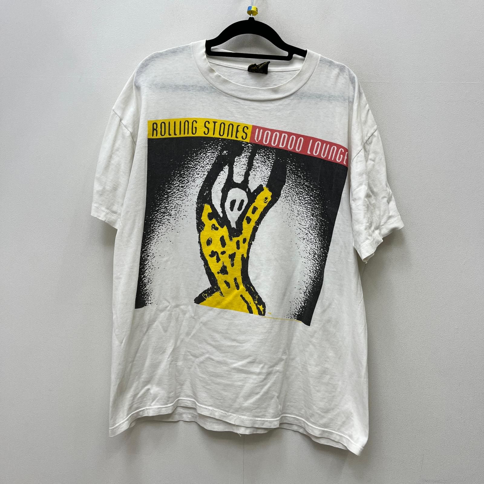 【加古川店】 中古 半袖Ｔシャツ ROLLING STONES ホワイト 【101】