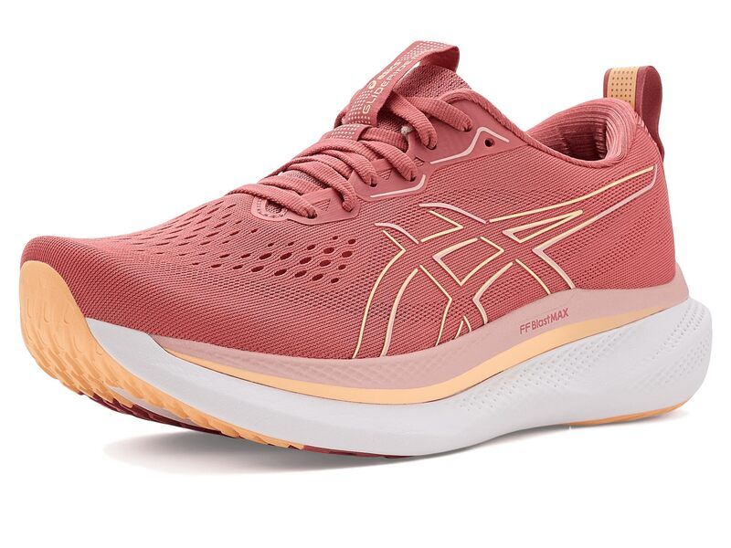 アシックス レディース シューズ スニーカー Asics Glideride Max Dark Pink Clay ピンク