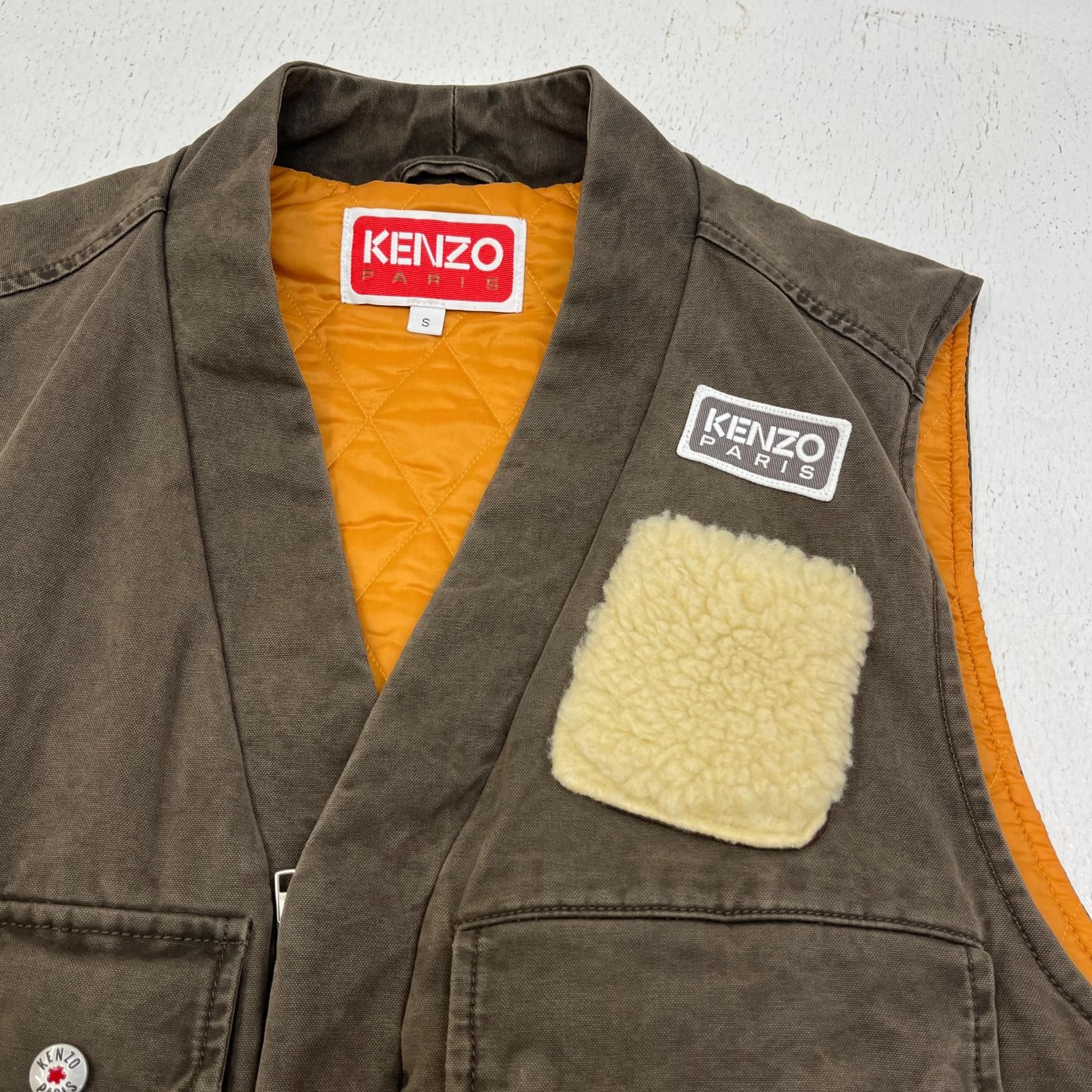 加古川店】 中古 KENZO | ケンゾー ベスト FE65VE0089GK ブラウン 