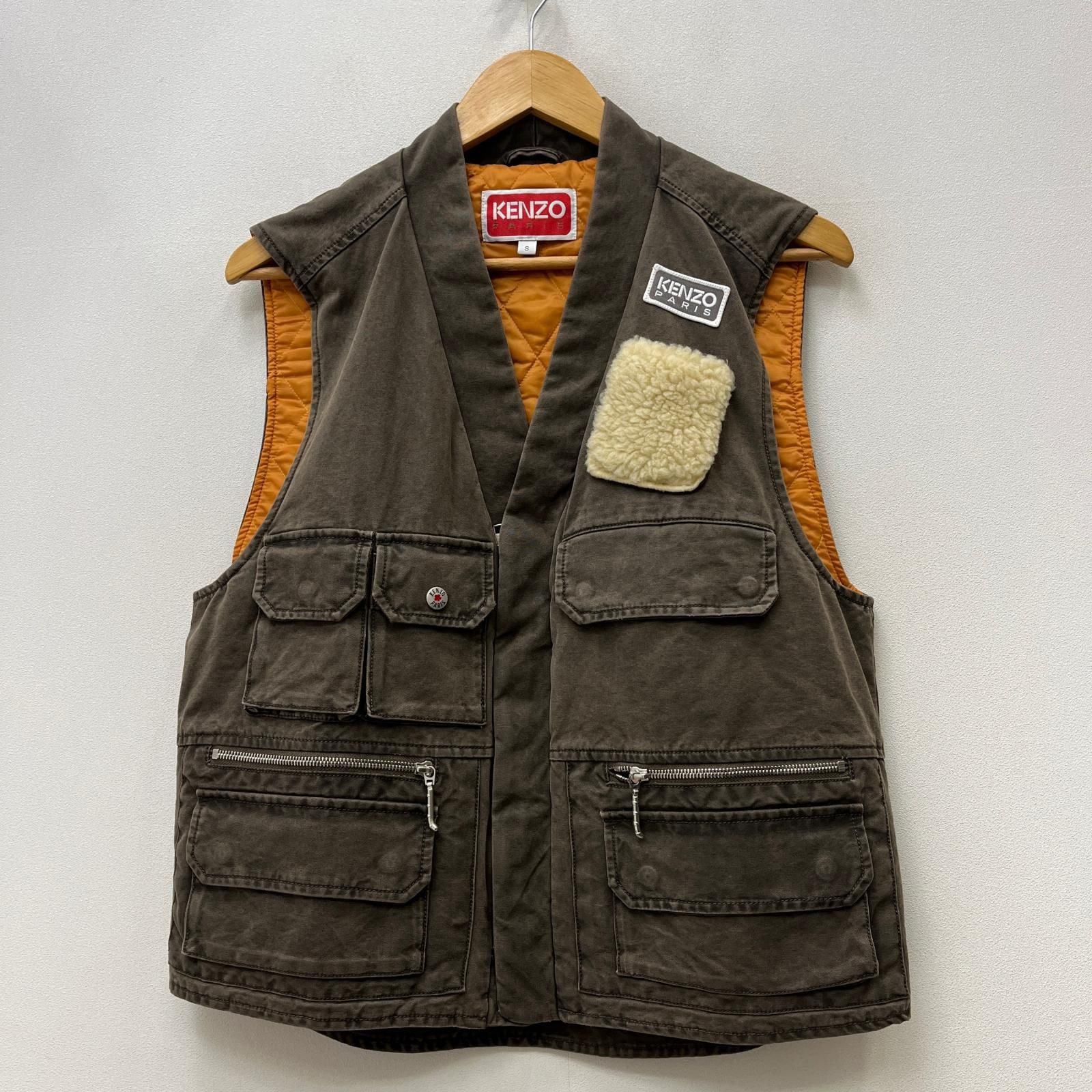 加古川店】 中古 KENZO | ケンゾー ベスト FE65VE0089GK ブラウン