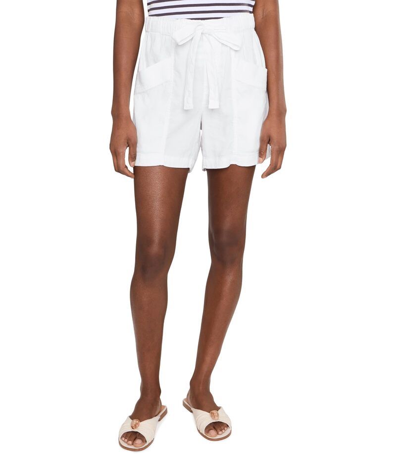 カットフロムザクロス レディース ボトムス ハーフパンツ・ショーツ ショートパンツ リネン Kut From The Kloth Preston Highrise Linen Shorts White