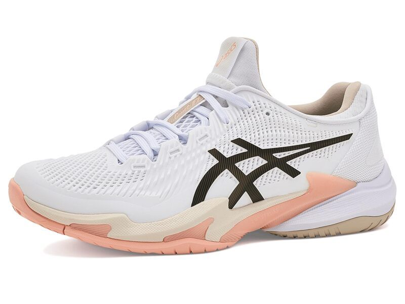 アシックス レディース シューズ スニーカー Asics Court FF 3 WhiteBlack Cof ホワイト