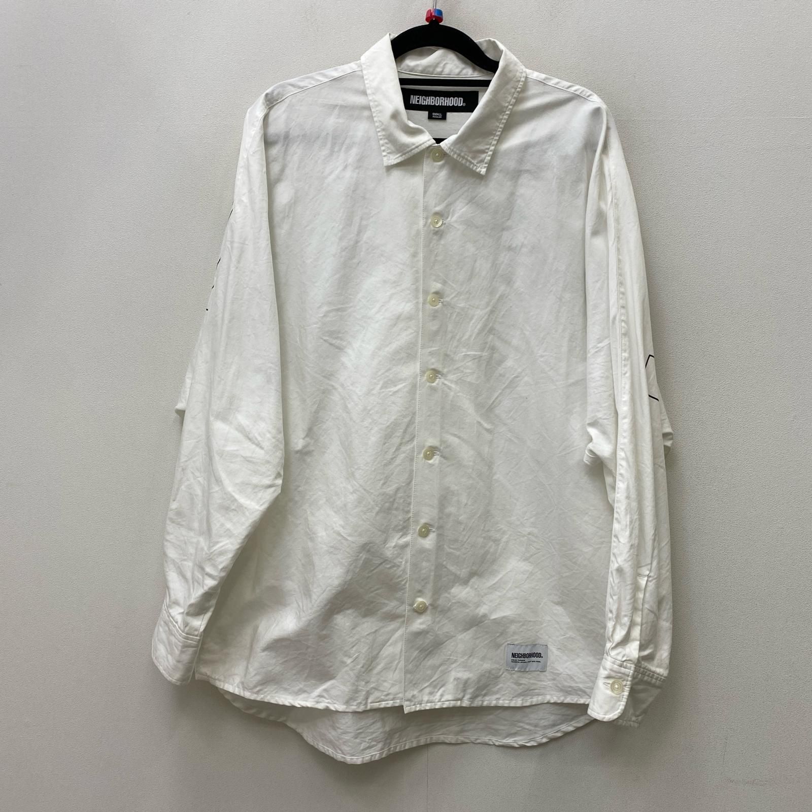 【加古川店】 中古 NEIGHBORHOOD | ネイバーフッド 長袖シャツ DOLMANSLEEVE SHIRT 232AQNH-SHM0 ホワイト サイズ：S 【104】