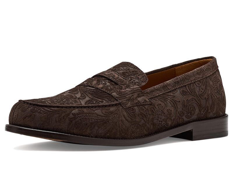 タフト メンズ シューズ スリッポン・ローファー Taft LFSterlingBRF Brown Floral ブラウン