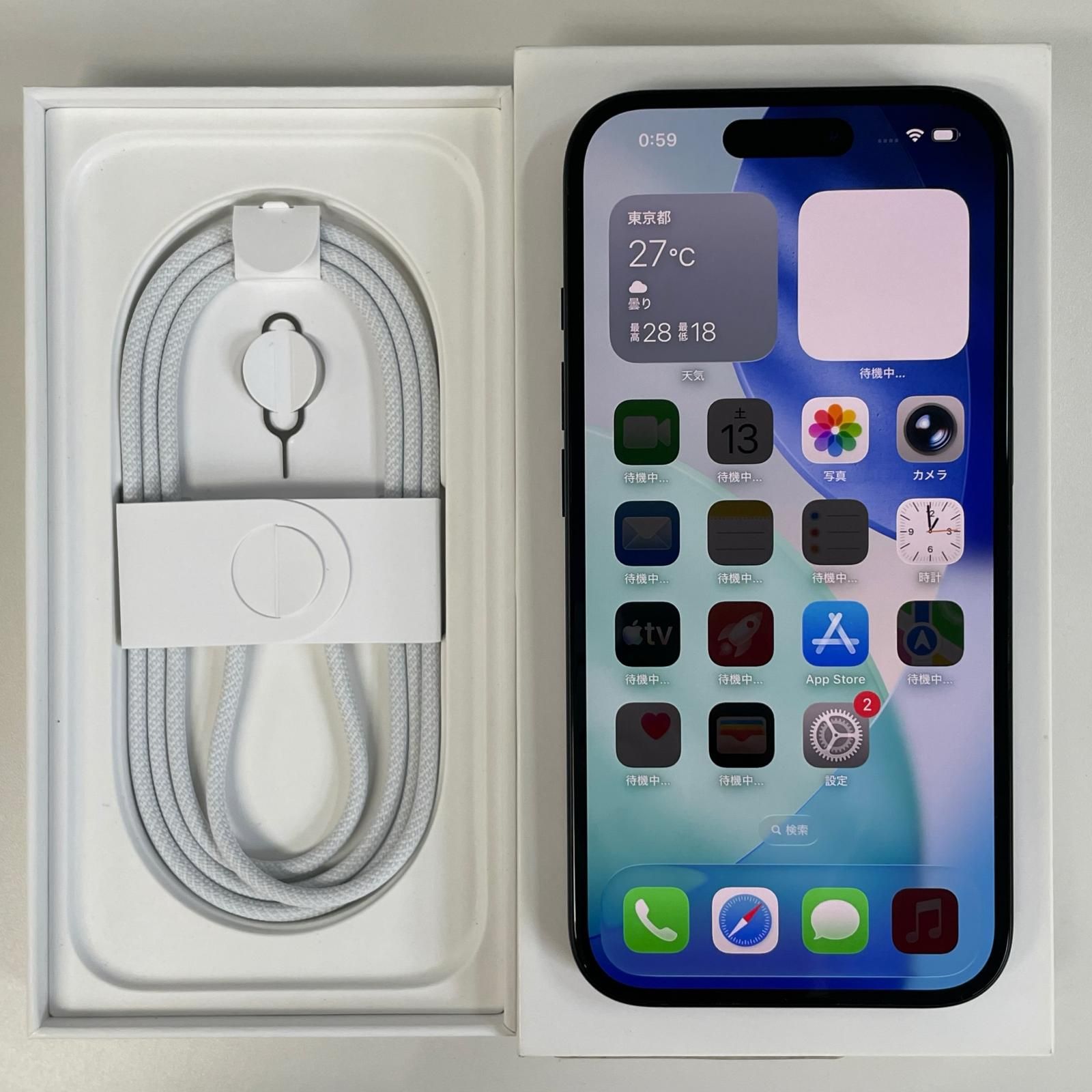 au iPhone 16 512GB ブラック 77,440円