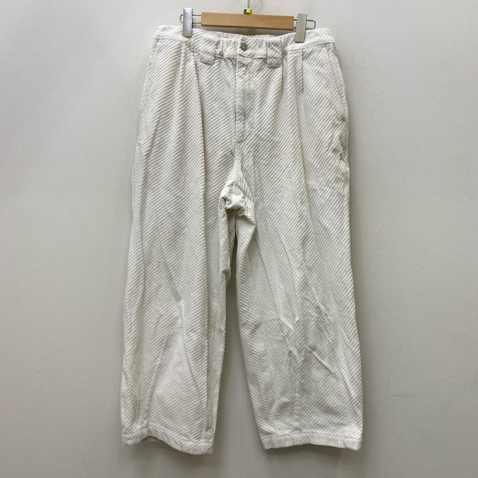 【加古川店】 中古 TIGHTBOOTH PRODUCTION | タイトブースプロダクション パンツ BIAS CORD BAGGY SLACKS ホワイト サイズ：M 【107】
