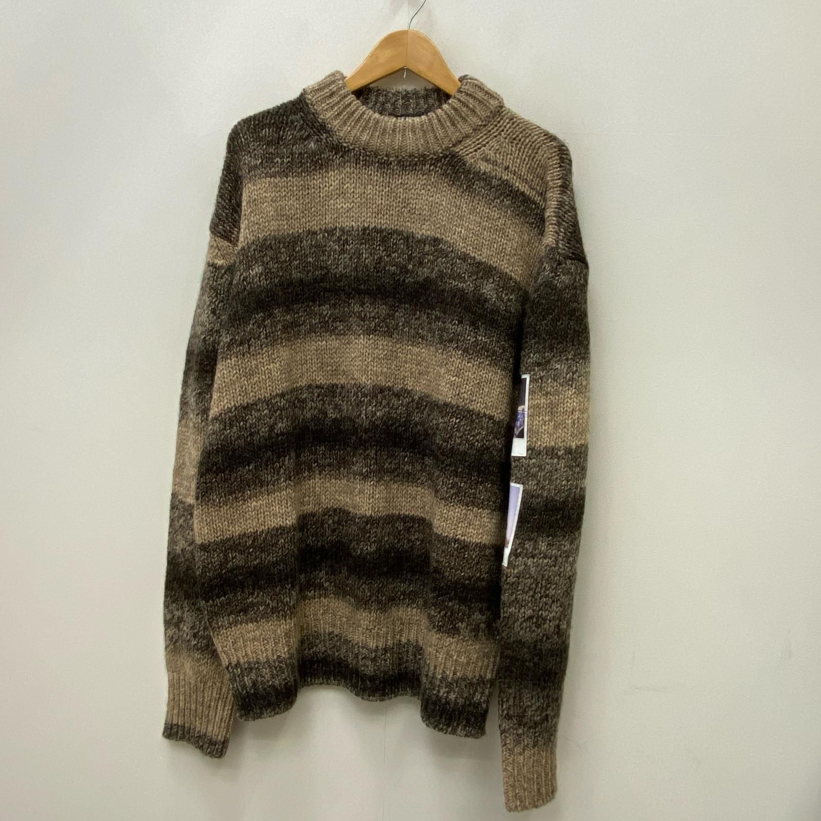 【加古川店】 中古 RAF SIMONS | ラフシモンズ ニット STRIPED ROUND NECK SWEATER 202-839-50017-06018 サイズ：S 【108】