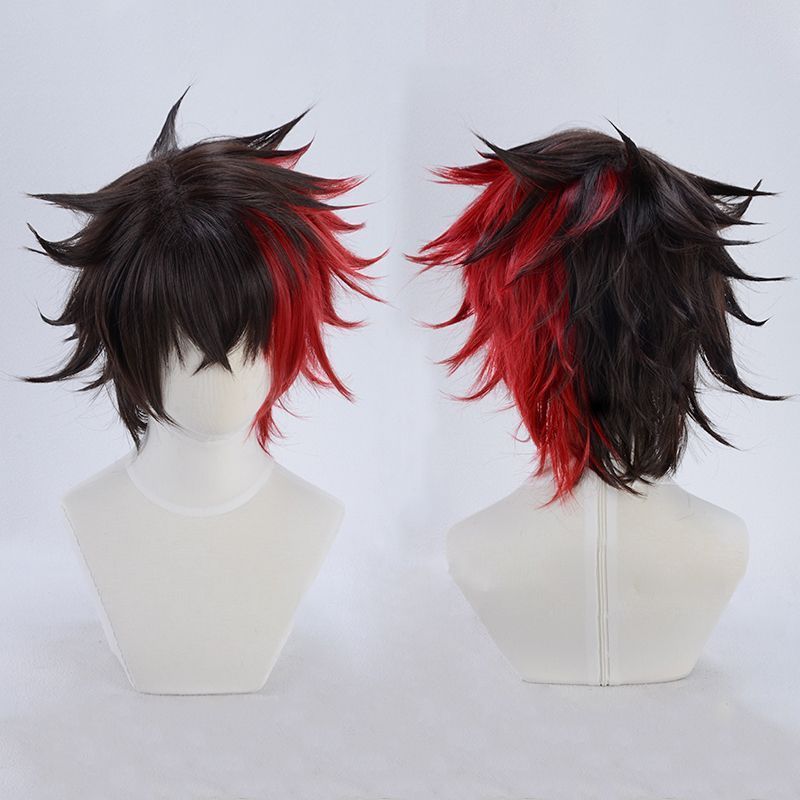 肥前忠広 刀剣乱舞 コスプレ ウィッグ新品 コスプレグッズ ネット付