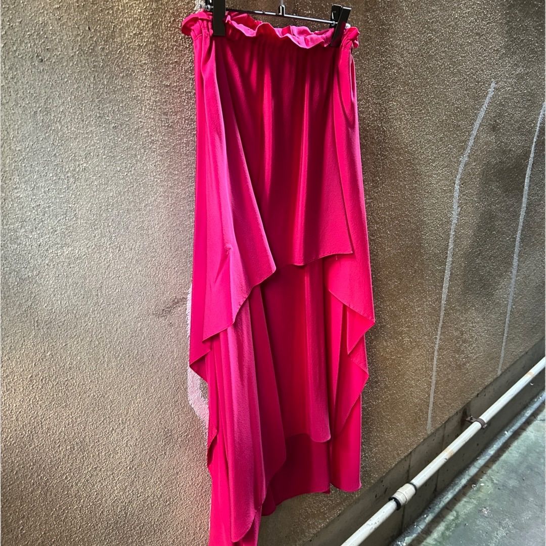 STELLA McCARTNEY マキシスカート シルク ハンガリー製