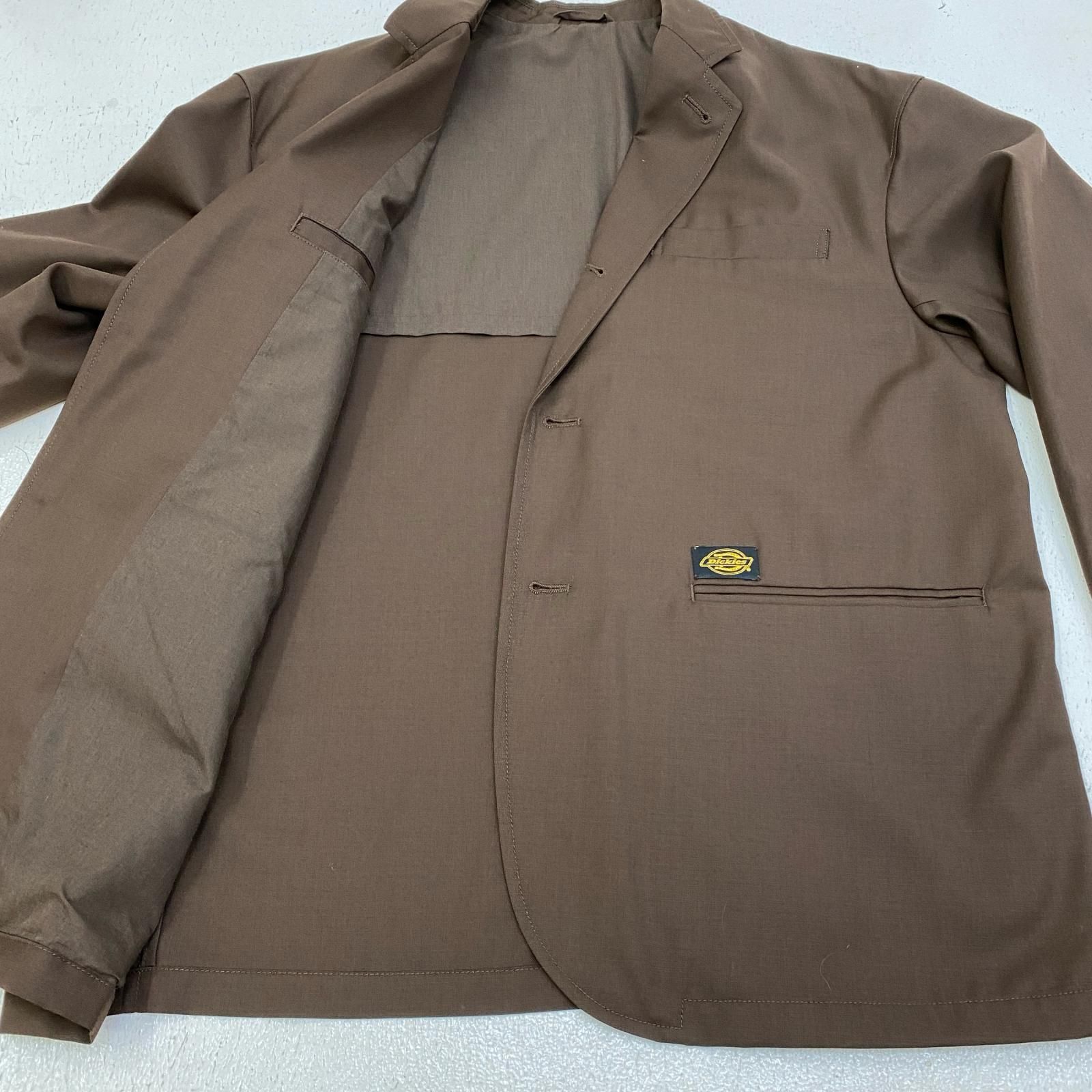 【加古川店】 中古 Dickies | ディッキーズ テーラードジャケット ×tripstar 231m10bm01 ブラウン サイズ：S 【93】 加古川店】 中古 Dickies | ディッキーズ テーラードジャケット