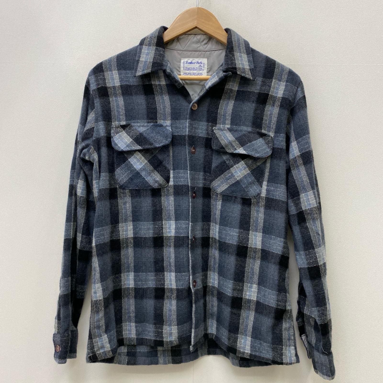 【加古川店】 中古 VINTAGE衣料 | ヴィンテージイリョウ 長袖シャツ lumber jack:wool shirt サイズ：M 【101】 加古川店】 中古 VINTAGE衣料 | ヴィンテージイリョウ 長袖シャツ