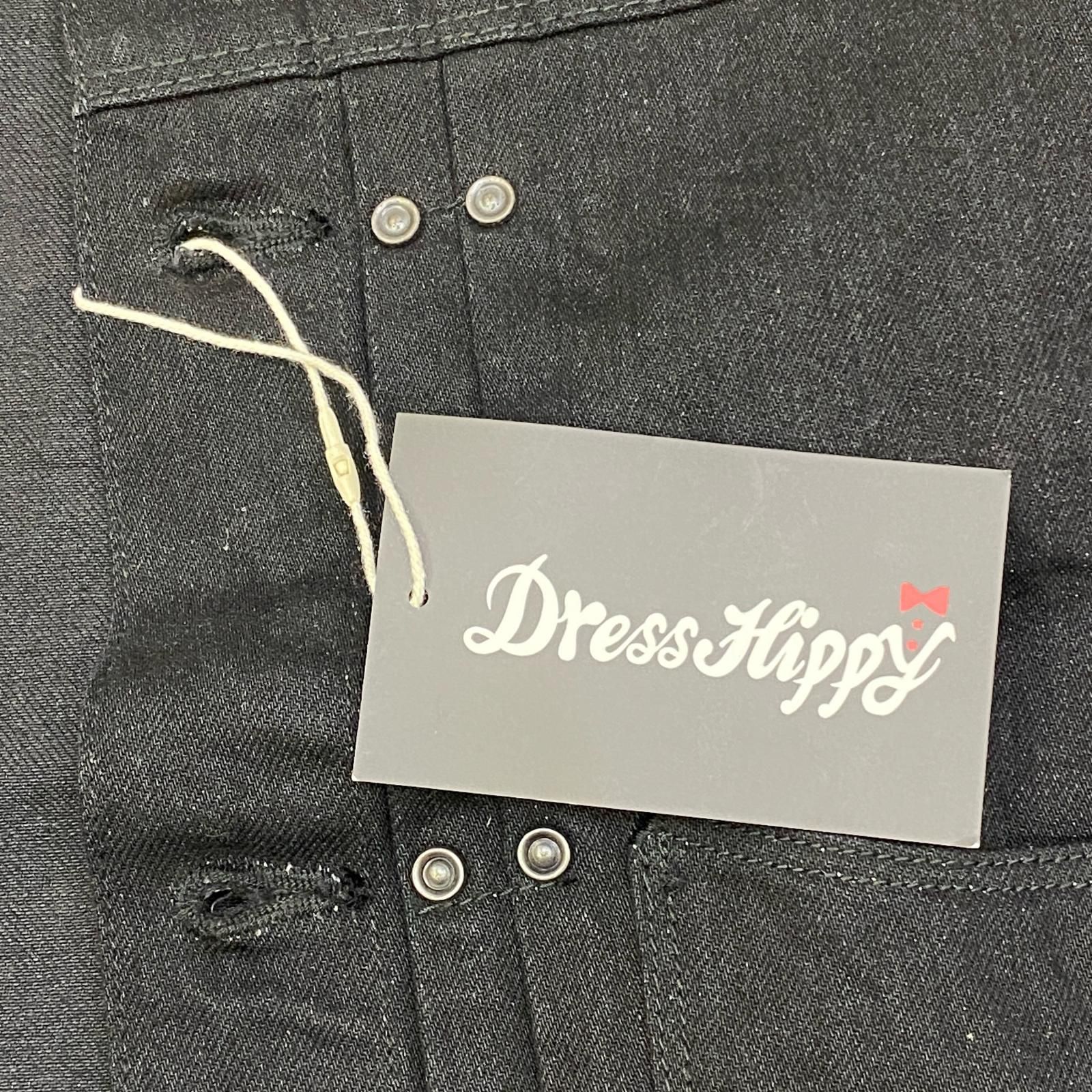 【加古川店】 中古 DRESS HIPPY | ドレスヒッピー デニム OLD MAN JACKET VINTAGE ブラック サイズ：S 【96】 加古川店】 中古 DRESS HIPPY | ドレスヒッピー デニム OLD MAN JACKET