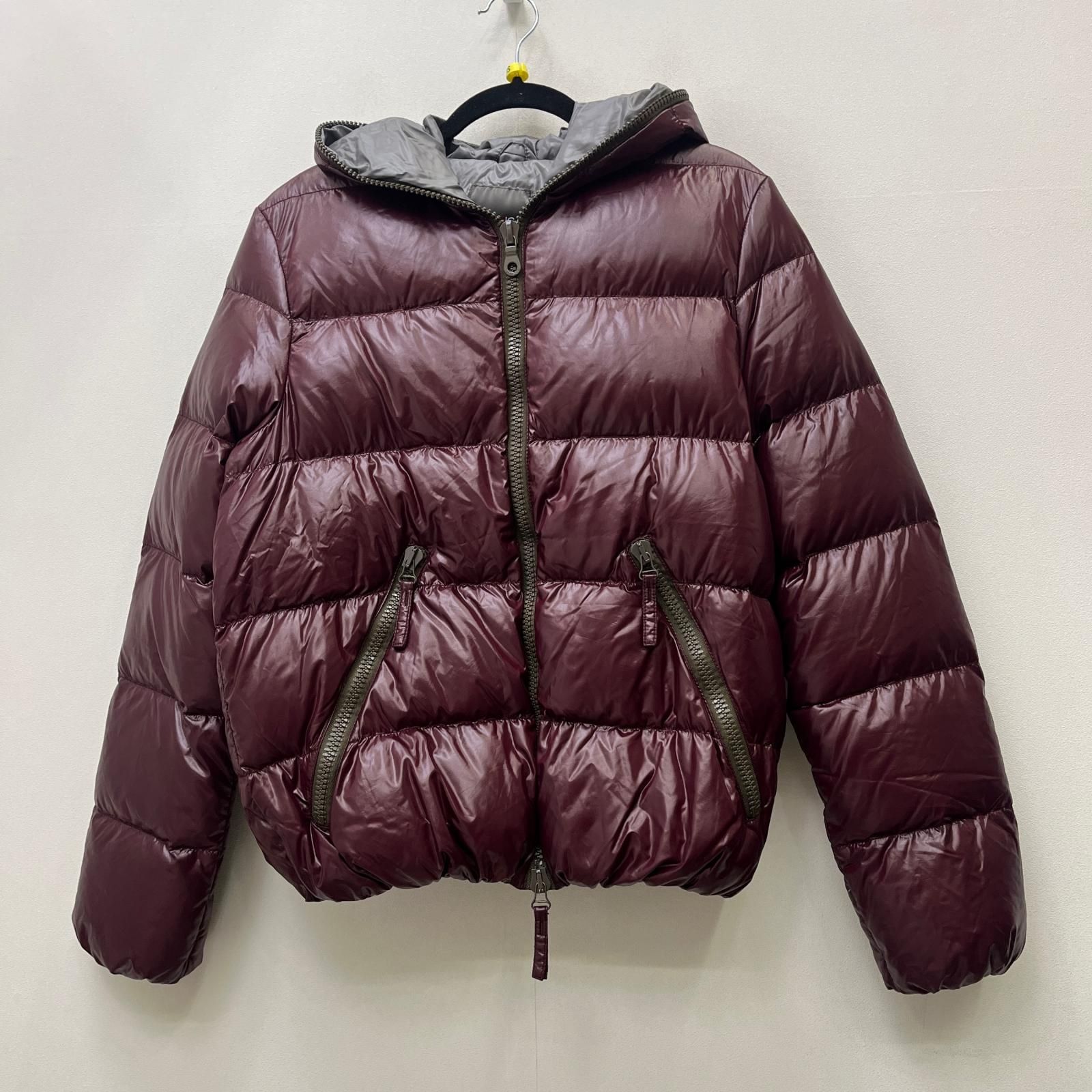 【加古川店】 中古 DUVETICA | デュベティカ ダウンジャケット フルジップダウンジャケット ボルドー/バーガンディー サイズ：48 【108】
