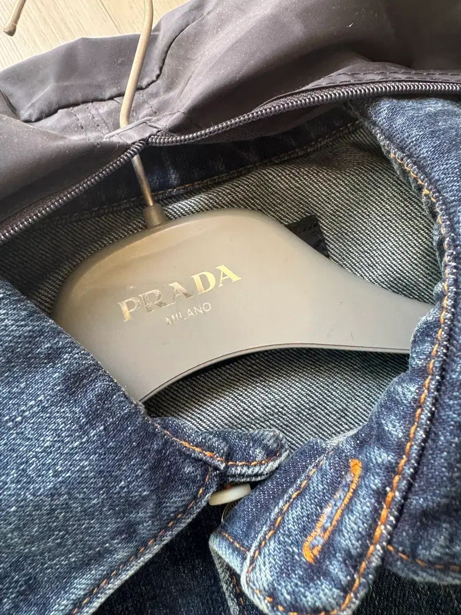 24ss PRADA プラダ デニムシャツ XLサイズ