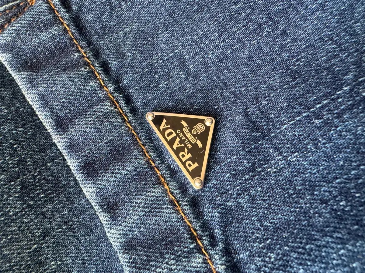 24ss PRADA プラダ デニムシャツ XLサイズ